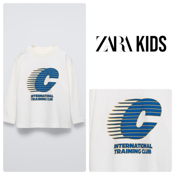 ZARA KIDS PRINTED T-SHIRT size 2 years and 3 years - Picture 1 of 2